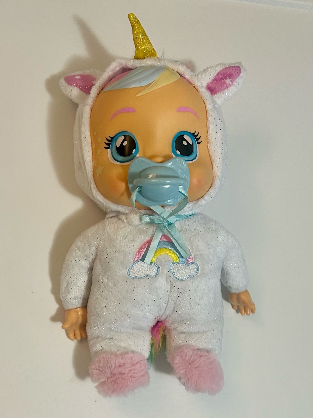 Cry Babies Goodnight Dreamy Lightup Babydoll Unicorn
